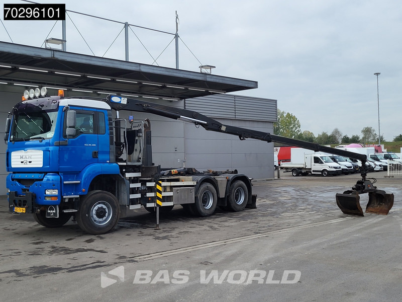MAN TGA 26.480 TGA 6X6 NL-Truck 26Ton HYVA HMF 1643 Z2 Crane Big-Axle Manual Euro 2 - Hook lift truck, Crane truck: picture 5 MAN TGA 26.480 TGA 6X6 NL-Truck 26Ton HYVA HMF 1643 Z2 Crane Big-Axle Manual Euro 2 - Hook lift truck, Crane truck: picture 5