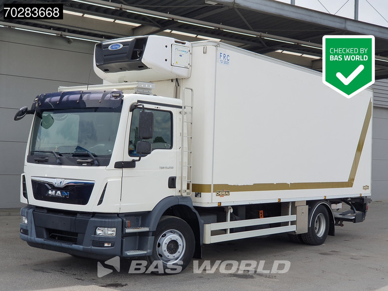 MAN TGM 15.250 4X2 Carrier Supra 850 Cooler Tailgate Euro 6 - Refrigerated truck: picture 1 MAN TGM 15.250 4X2 Carrier Supra 850 Cooler Tailgate Euro 6 - Refrigerated truck: picture 1