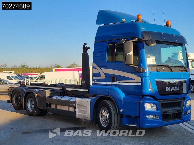 MAN TGS 26.440 6X2 VDL S-21-6200 hooklift Retarder Navi Automatic Euro 6 - Hook lift truck: picture 3 MAN TGS 26.440 6X2 VDL S-21-6200 hooklift Retarder Navi Automatic Euro 6 - Hook lift truck: picture 3