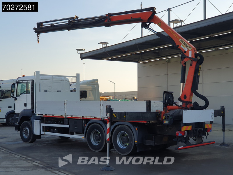 MAN TGS 26.440 6X4 Palfinger PK18002 EH Kran Crane Manual Remote Euro 5 - Dropside/ Flatbed truck, Crane truck: picture 2 MAN TGS 26.440 6X4 Palfinger PK18002 EH Kran Crane Manual Remote Euro 5 - Dropside/ Flatbed truck, Crane truck: picture 2