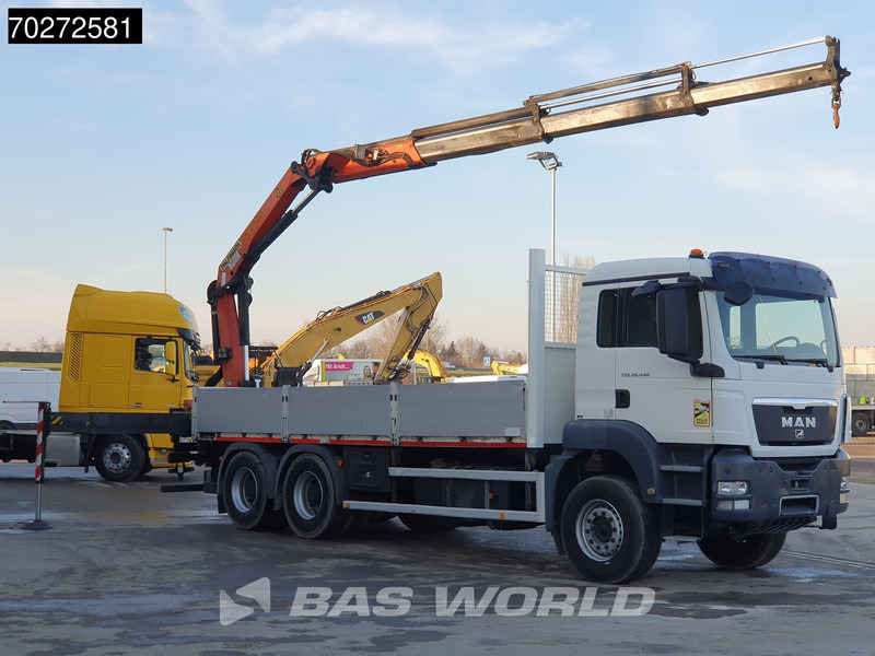MAN TGS 26.440 6X4 Palfinger PK18002 EH Kran Crane Manual Remote Euro 5 - Dropside/ Flatbed truck, Crane truck: picture 5 MAN TGS 26.440 6X4 Palfinger PK18002 EH Kran Crane Manual Remote Euro 5 - Dropside/ Flatbed truck, Crane truck: picture 5