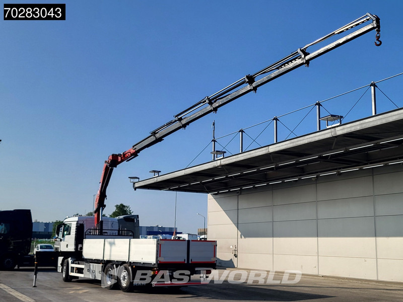 MAN TGS 26.460 TGS 6X2 Retarder HMF 2120K 6x Extensions Crane Kran Navi Euro 6 - Dropside/ Flatbed truck, Crane truck: picture 2 MAN TGS 26.460 TGS 6X2 Retarder HMF 2120K 6x Extensions Crane Kran Navi Euro 6 - Dropside/ Flatbed truck, Crane truck: picture 2
