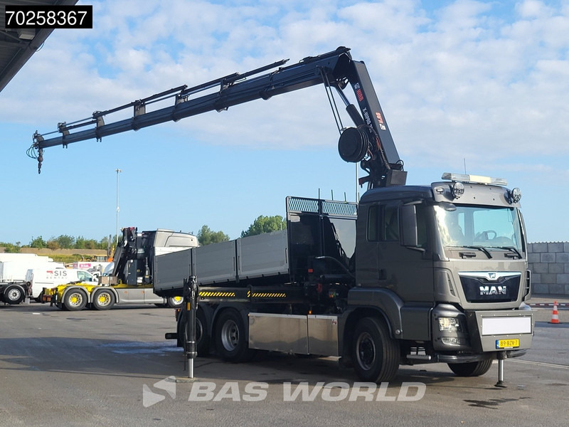 MAN TGS 26.500 6X2 NL-Truck HIAB Crane Kran X-HIPRO 302 E-6 Fifth wheel Euro 6 - Tipper, Crane truck: picture 3 MAN TGS 26.500 6X2 NL-Truck HIAB Crane Kran X-HIPRO 302 E-6 Fifth wheel Euro 6 - Tipper, Crane truck: picture 3