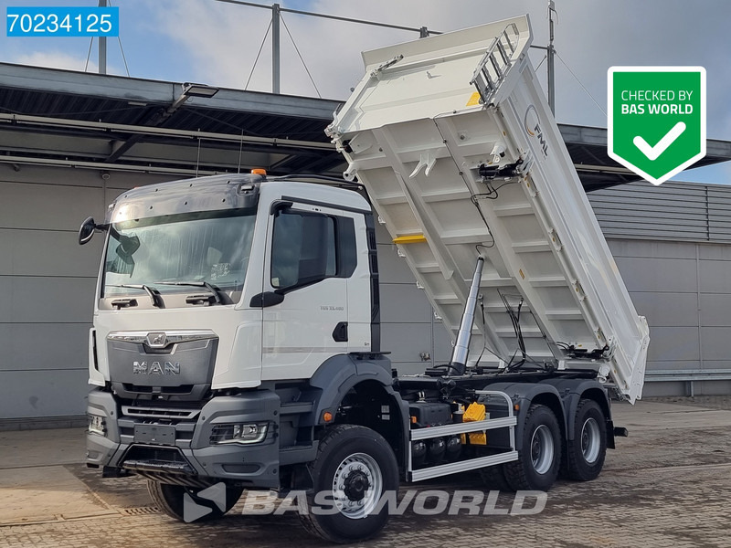 MAN TGS 33.480 6X6 12m3 Drei-seiten tipper SteelSuspension Euro 6 - Tipper: picture 1 MAN TGS 33.480 6X6 12m3 Drei-seiten tipper SteelSuspension Euro 6 - Tipper: picture 1