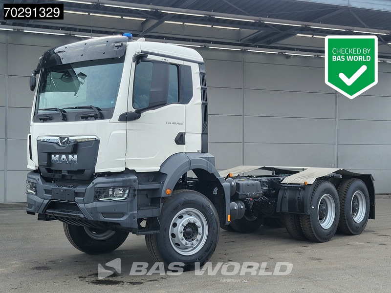 MAN TGS 40.400 6X4 NEW 6x4 chassis PTO Preparation Steelsuspension Big-Axle Automatic Euro 2 - Cab chassis truck: picture 1 MAN TGS 40.400 6X4 NEW 6x4 chassis PTO Preparation Steelsuspension Big-Axle Automatic Euro 2 - Cab chassis truck: picture 1