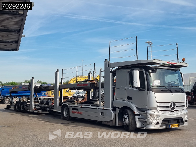 Mercedes-Benz Actros 1843 4X2 NL-Truck Combi Car Transporter Kässbohrer 8 Cars Hydraulic Winch - Car transporter truck: picture 2 Mercedes-Benz Actros 1843 4X2 NL-Truck Combi Car Transporter Kässbohrer 8 Cars Hydraulic Winch - Car transporter truck: picture 2