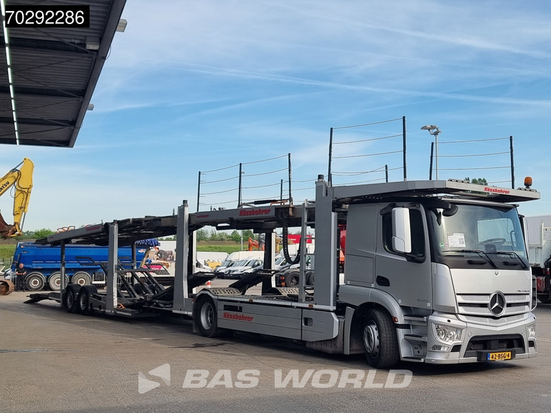 Mercedes-Benz Actros 1843 4X2 NL-Truck Combi Car Transporter Kässbohrer 8 Cars Hydraulic Winch - Car transporter truck: picture 5 Mercedes-Benz Actros 1843 4X2 NL-Truck Combi Car Transporter Kässbohrer 8 Cars Hydraulic Winch - Car transporter truck: picture 5