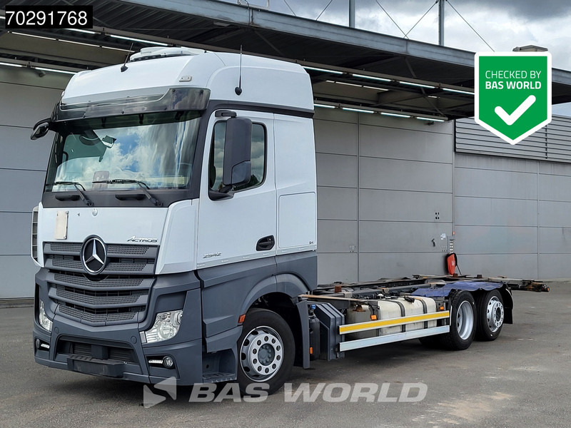 Mercedes-Benz Actros 2542 Actros 6X2 BDF Full air suspension BigSpace Standklima Automatic Euro 6 - Container transporter/ Swap body truck: picture 1 Mercedes-Benz Actros 2542 Actros 6X2 BDF Full air suspension BigSpace Standklima Automatic Euro 6 - Container transporter/ Swap body truck: picture 1