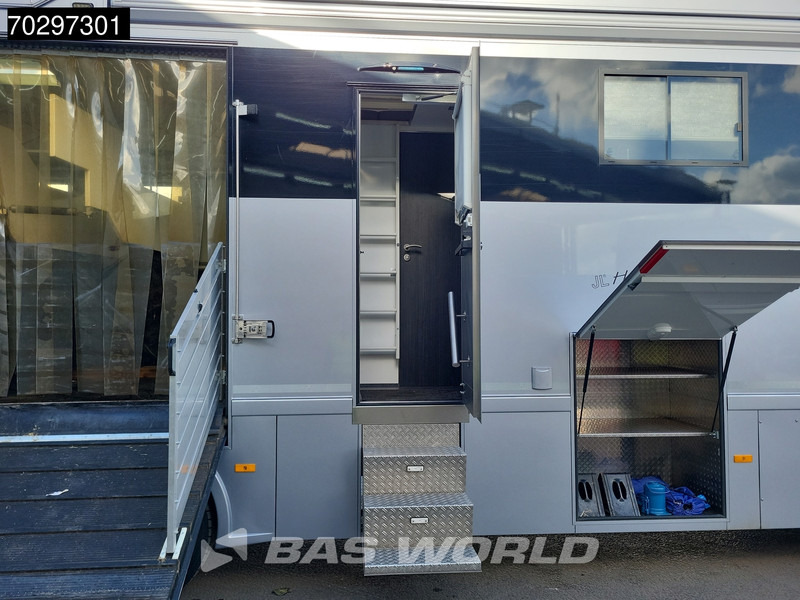 Horse truck Mercedes-Benz Actros 2551 6X2 Pferdetransport Horse truck + Living Standairco Navi ACC Automatic Euro 6: picture 16