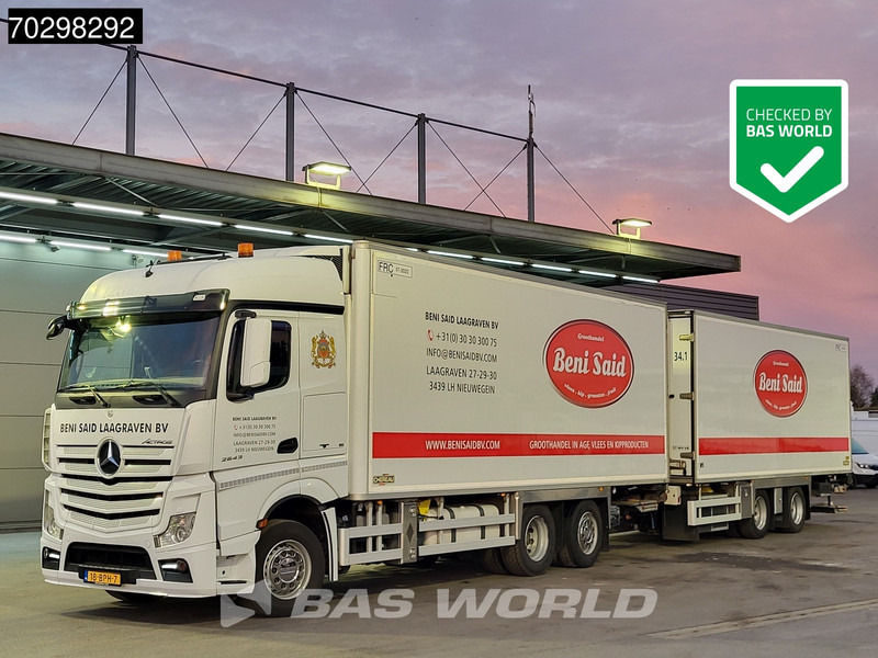 Mercedes-Benz Actros 2643 6X2 NL-Combi Frigoblock FB-FIL2 2tons Ladebordwand Retarder Automatic Xenon - Refrigerated truck: picture 1 Mercedes-Benz Actros 2643 6X2 NL-Combi Frigoblock FB-FIL2 2tons Ladebordwand Retarder Automatic Xenon - Refrigerated truck: picture 1