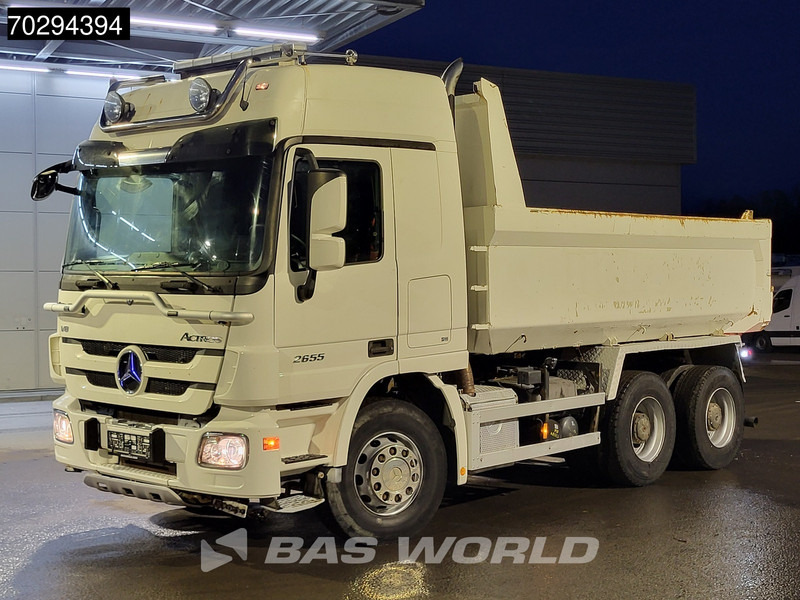 Tipper Mercedes-Benz Actros 2655 Actros 6X4 V8 Retarder Big-Axle Steelsuspension 11m3 Euro 5: picture 16