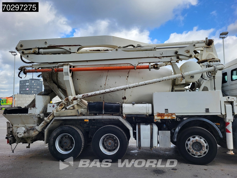 Concrete mixer truck Mercedes-Benz Actros 3241 8X4 7m3 Putzmeister TMM 21-3 Mixer Big-Axle Steelsuspension 3-Pedals Euro 4: picture 7 Concrete mixer truck Mercedes-Benz Actros 3241 8X4 7m3 Putzmeister TMM 21-3 Mixer Big-Axle Steelsuspension 3-Pedals Euro 4: picture 7