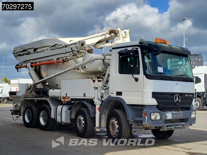 Mercedes-Benz Actros 3241 8X4 7m3 Putzmeister TMM 21-3 Mixer Big-Axle Steelsuspension 3-Pedals Euro 4 - Concrete mixer truck: picture 3 Mercedes-Benz Actros 3241 8X4 7m3 Putzmeister TMM 21-3 Mixer Big-Axle Steelsuspension 3-Pedals Euro 4 - Concrete mixer truck: picture 3