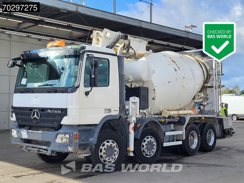 Mercedes-Benz Actros 3241 8X4 7m3 Putzmeister TMM 21-3 Mixer Big-Axle Steelsuspension 3-Pedals Euro 4 - Concrete mixer truck: picture 1 Mercedes-Benz Actros 3241 8X4 7m3 Putzmeister TMM 21-3 Mixer Big-Axle Steelsuspension 3-Pedals Euro 4 - Concrete mixer truck: picture 1