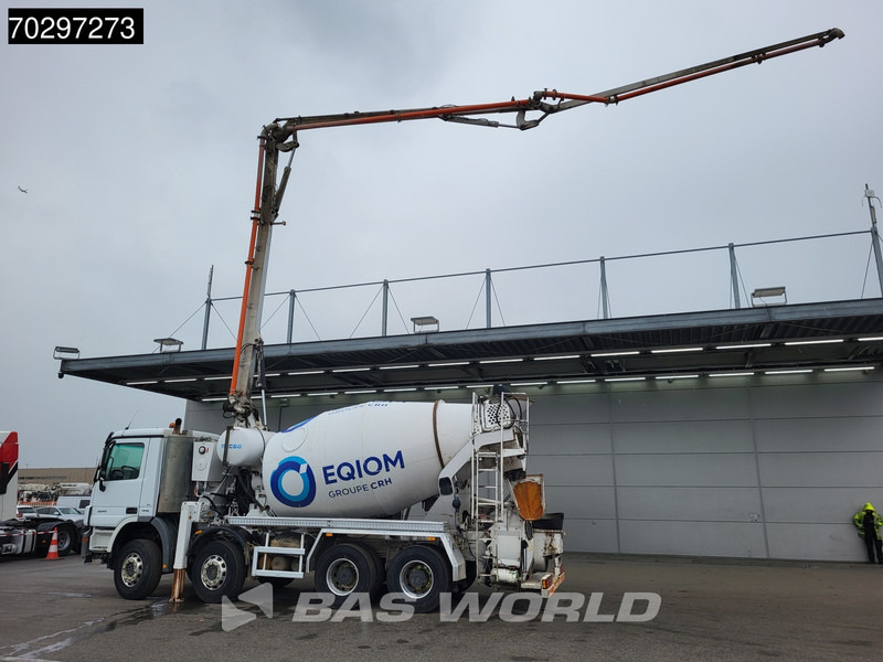 Mercedes-Benz Actros 3241 8X4 Mecbo MB 24L Pump + 7m3 Mecbo Mixer Big-Axle Steelsuspension Euro 5 - Concrete pump truck: picture 5 Mercedes-Benz Actros 3241 8X4 Mecbo MB 24L Pump + 7m3 Mecbo Mixer Big-Axle Steelsuspension Euro 5 - Concrete pump truck: picture 5