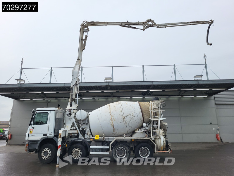 Mercedes-Benz Actros 3241 8X4 Putzmeister TMM 21-3 PUMI 7m3 Liebherr Big-Axle 3-Pedals Euro 4 - Concrete pump truck: picture 5 Mercedes-Benz Actros 3241 8X4 Putzmeister TMM 21-3 PUMI 7m3 Liebherr Big-Axle 3-Pedals Euro 4 - Concrete pump truck: picture 5
