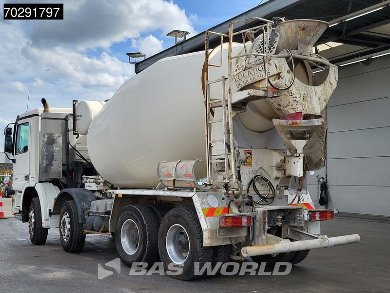 Mercedes-Benz Actros 3241 8X4 Retarder 9m3 Stetter Steelsuspension 3-Pedals Euro 4 - Concrete mixer truck: picture 2 Mercedes-Benz Actros 3241 8X4 Retarder 9m3 Stetter Steelsuspension 3-Pedals Euro 4 - Concrete mixer truck: picture 2