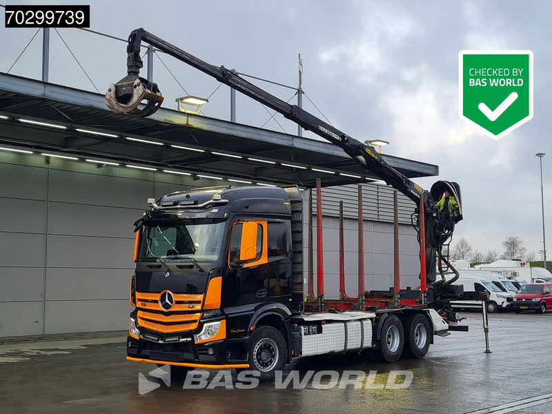 Mercedes-Benz Actros 3353 6X4 Palfinger Epsilon M12Z woodcrane Holztransport Retarder Euro 6 - Timber truck, Crane truck: picture 1 Mercedes-Benz Actros 3353 6X4 Palfinger Epsilon M12Z woodcrane Holztransport Retarder Euro 6 - Timber truck, Crane truck: picture 1