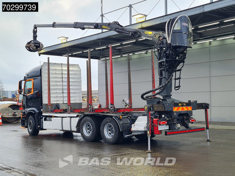 Mercedes-Benz Actros 3353 6X4 Palfinger Epsilon M12Z woodcrane Holztransport Retarder Euro 6 - Timber truck, Crane truck: picture 2 Mercedes-Benz Actros 3353 6X4 Palfinger Epsilon M12Z woodcrane Holztransport Retarder Euro 6 - Timber truck, Crane truck: picture 2
