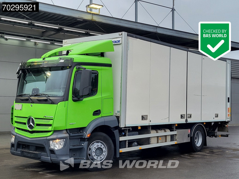 Mercedes-Benz Antos 1827 4X2 2000kg Ladebordwand box heating Automatic Xenon Euro 6 - Box truck: picture 1 Mercedes-Benz Antos 1827 4X2 2000kg Ladebordwand box heating Automatic Xenon Euro 6 - Box truck: picture 1