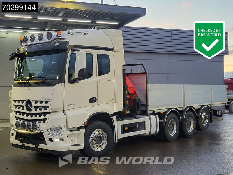Mercedes-Benz Aroc 3653 Arocs 8X4 Palfinger PK26002-EH G Kran Crane Remote Lift + steering axle Euro 6 - Dropside/ Flatbed truck, Crane truck: picture 1 Mercedes-Benz Aroc 3653 Arocs 8X4 Palfinger PK26002-EH G Kran Crane Remote Lift + steering axle Euro 6 - Dropside/ Flatbed truck, Crane truck: picture 1
