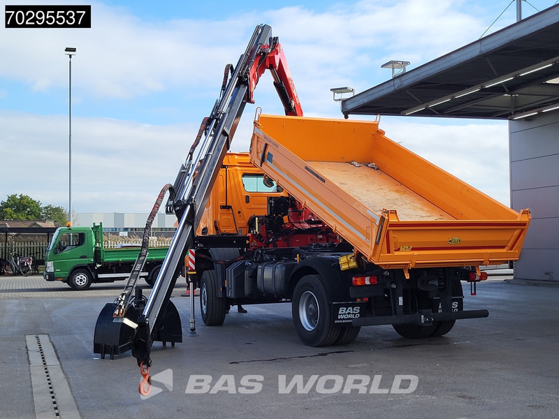 Mercedes-Benz Arocs 1835 4X4 4x4 Fassi F135AC.0.24 Crane Kran Meiller 3-Way Tipper Big-Axle - Tipper, Crane truck: picture 2 Mercedes-Benz Arocs 1835 4X4 4x4 Fassi F135AC.0.24 Crane Kran Meiller 3-Way Tipper Big-Axle - Tipper, Crane truck: picture 2