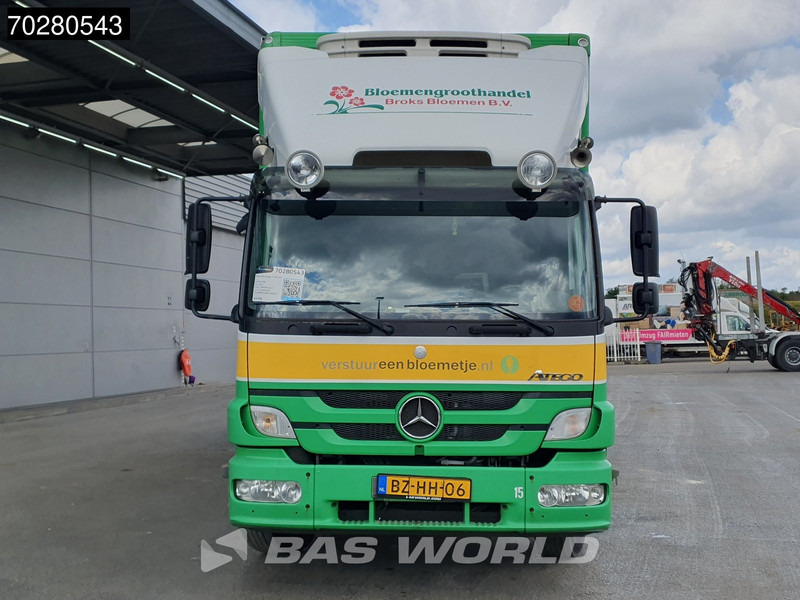 Refrigerated truck Mercedes-Benz Atego 1218 Atego 4X2 12t NL-Truck Mitsubishi TDJ430D cooler 1500kg Ladebordwand Euro 5: picture 11