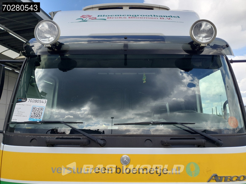 Refrigerated truck Mercedes-Benz Atego 1218 Atego 4X2 12t NL-Truck Mitsubishi TDJ430D cooler 1500kg Ladebordwand Euro 5: picture 12
