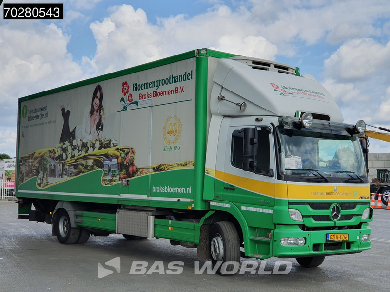 Refrigerated truck Mercedes-Benz Atego 1218 Atego 4X2 12t NL-Truck Mitsubishi TDJ430D cooler 1500kg Ladebordwand Euro 5: picture 9