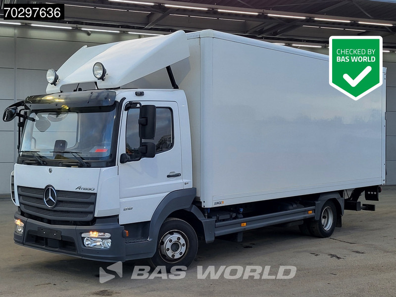 Mercedes-Benz Atego 818 4X2 1000kg Ladebordwand Automatic Euro 6 - Box truck: picture 1 Mercedes-Benz Atego 818 4X2 1000kg Ladebordwand Automatic Euro 6 - Box truck: picture 1