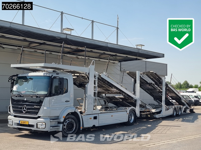 Mercedes-Benz Axor 1833 4X2 Retarder 3-Pedals Rolfo Aufbau Euro 5 - Car transporter truck: picture 1 Mercedes-Benz Axor 1833 4X2 Retarder 3-Pedals Rolfo Aufbau Euro 5 - Car transporter truck: picture 1
