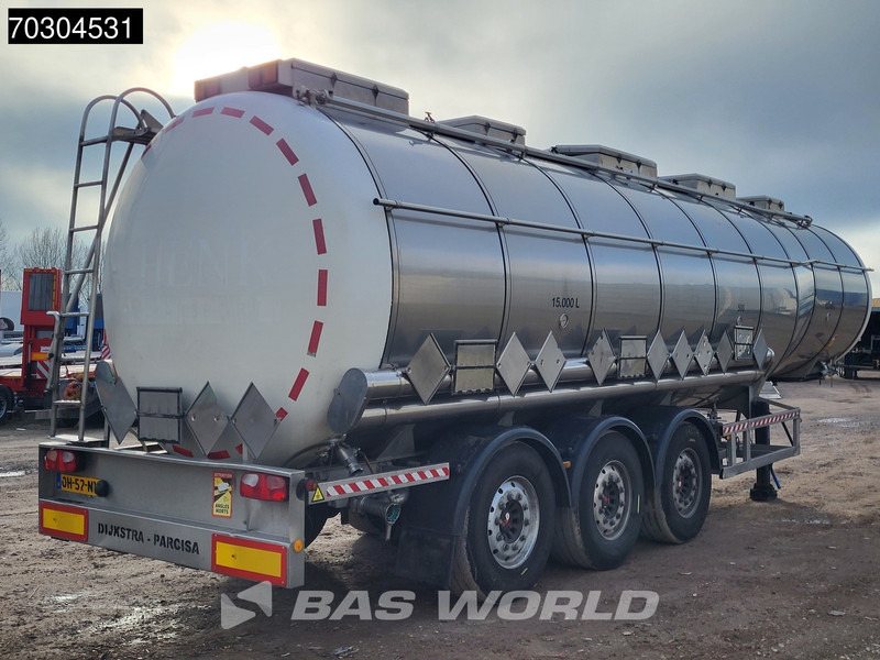 Parcisa D-2713 TUV 06/26 ADR Lifting Axle FUEL - Tanker semi-trailer: picture 5 Parcisa D-2713 TUV 06/26 ADR Lifting Axle FUEL - Tanker semi-trailer: picture 5