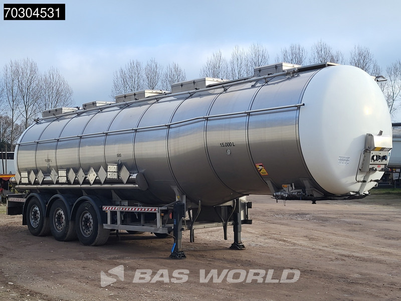 Parcisa D-2713 TUV 06/26 ADR Lifting Axle FUEL - Tanker semi-trailer: picture 3 Parcisa D-2713 TUV 06/26 ADR Lifting Axle FUEL - Tanker semi-trailer: picture 3