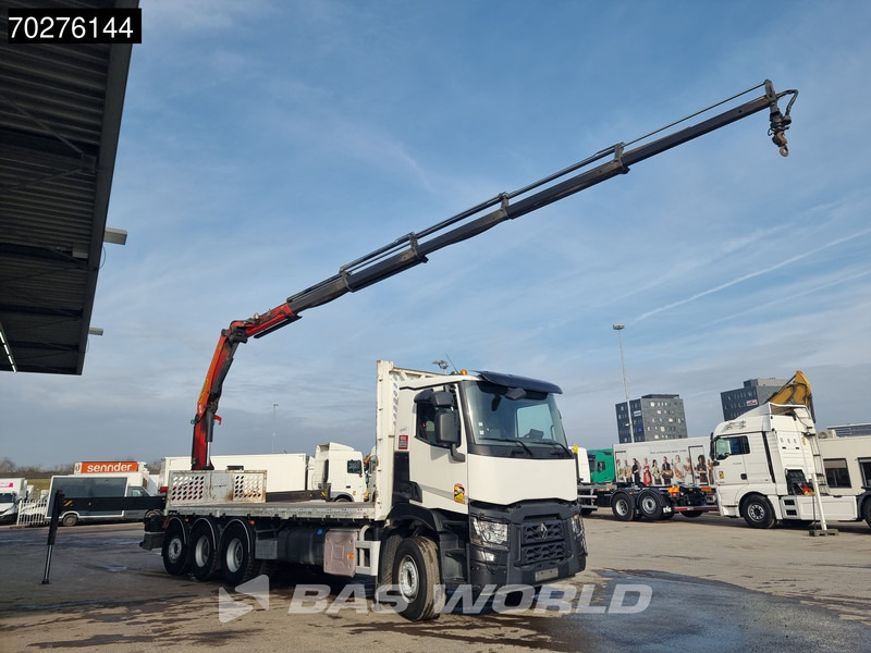 Renault C 380 8X4 Palfinger PK 23001 EH Remote Lift+Lenkachse Euro 6 - Dropside/ Flatbed truck, Crane truck: picture 3 Renault C 380 8X4 Palfinger PK 23001 EH Remote Lift+Lenkachse Euro 6 - Dropside/ Flatbed truck, Crane truck: picture 3
