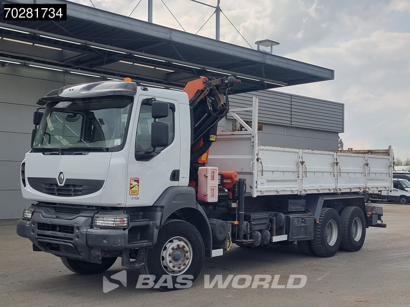 Renault Kerax 370 6X4 Palfinger PK16502 Kran Crane Big-Axle Steel suspension Euro 4 - Tipper, Crane truck: picture 5 Renault Kerax 370 6X4 Palfinger PK16502 Kran Crane Big-Axle Steel suspension Euro 4 - Tipper, Crane truck: picture 5