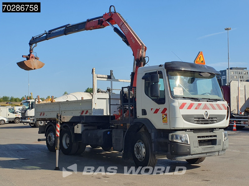 Renault Premium 380 Premium 6X2 Fassi F150A23 Crane Remote Tipper Manual Euro 5 - Tipper, Crane truck: picture 3 Renault Premium 380 Premium 6X2 Fassi F150A23 Crane Remote Tipper Manual Euro 5 - Tipper, Crane truck: picture 3