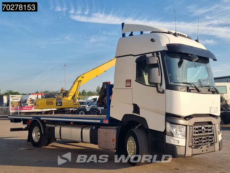 Renault T 460 4X2 19tonner Automatic Hartholz-Boden Standklima Euro 6 - Dropside/ Flatbed truck: picture 3 Renault T 460 4X2 19tonner Automatic Hartholz-Boden Standklima Euro 6 - Dropside/ Flatbed truck: picture 3