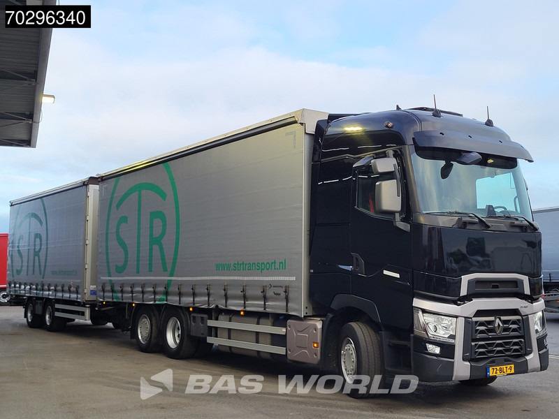 Renault T 480 6X2 NL-Truck combi Liftaxle 1500kg Ladebordwand Euro 6 - Curtain side truck: picture 3 Renault T 480 6X2 NL-Truck combi Liftaxle 1500kg Ladebordwand Euro 6 - Curtain side truck: picture 3