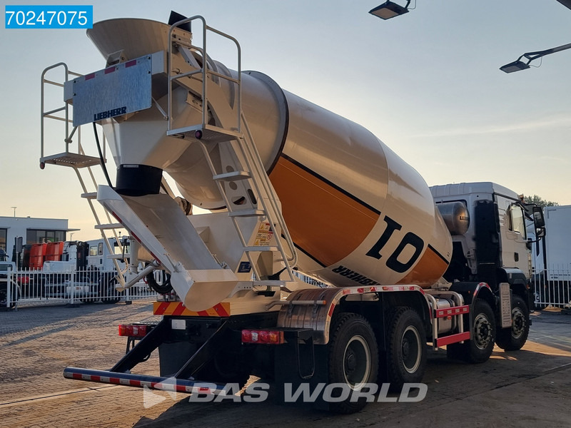 New Concrete mixer truck SHACMAN M3000 S 8X4 NEW! 8m3 Liebherr Mixer Big-Axle Steelsuspension: picture 6