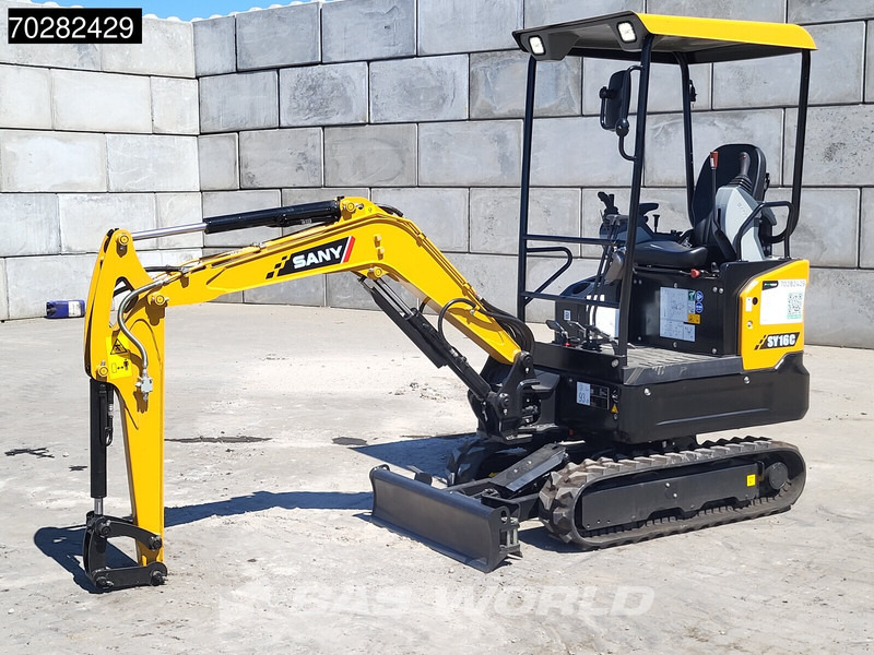 Sany SY16 C - Mini excavator: picture 2 Sany SY16 C - Mini excavator: picture 2