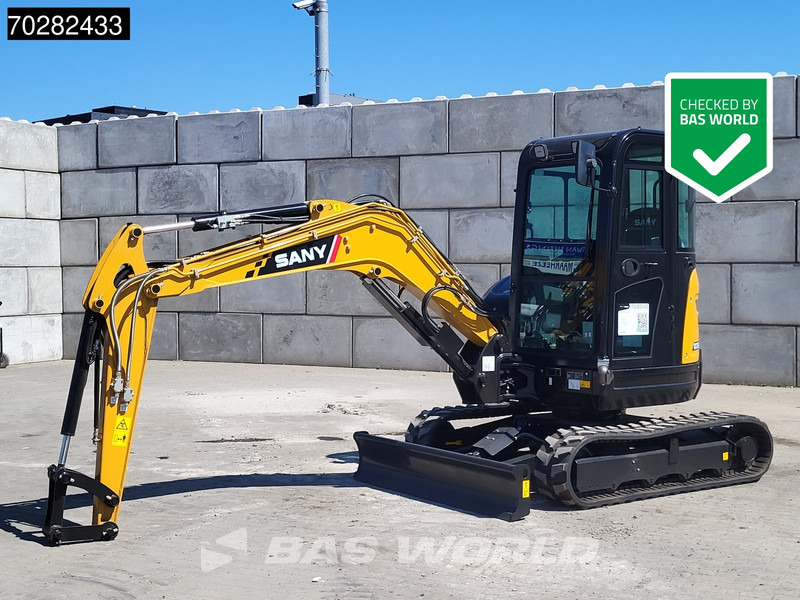 Sany SY35 U A/C - CE/EPA - Mini excavator: picture 1 Sany SY35 U A/C - CE/EPA - Mini excavator: picture 1