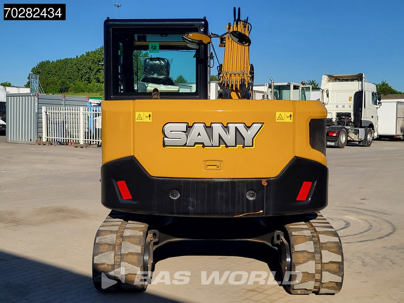 Sany SY80 U A/C - Mini excavator: picture 3 Sany SY80 U A/C - Mini excavator: picture 3