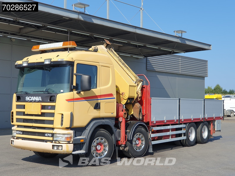 Leasing of Scania 124G 470 8X4 Palfinger PK45000 C4 Crane Kran Fly-Jib Manual Steering Axle Euro 3 Scania 124G 470 8X4 Palfinger PK45000 C4 Crane Kran Fly-Jib Manual Steering Axle Euro 3: picture 10