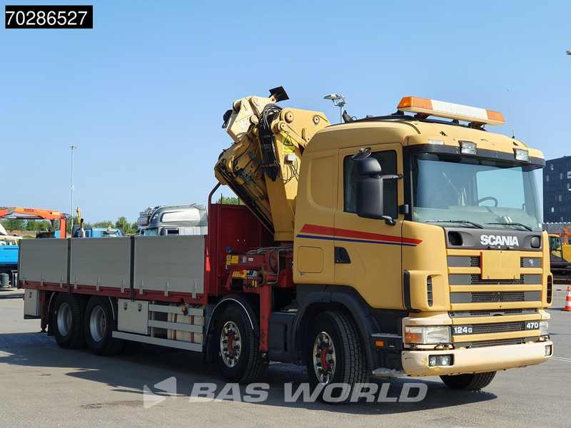 Leasing of Scania 124G 470 8X4 Palfinger PK45000 C4 Crane Kran Fly-Jib Manual Steering Axle Euro 3 Scania 124G 470 8X4 Palfinger PK45000 C4 Crane Kran Fly-Jib Manual Steering Axle Euro 3: picture 12