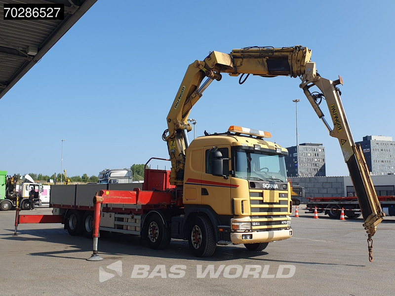 Leasing of Scania 124G 470 8X4 Palfinger PK45000 C4 Crane Kran Fly-Jib Manual Steering Axle Euro 3 Scania 124G 470 8X4 Palfinger PK45000 C4 Crane Kran Fly-Jib Manual Steering Axle Euro 3: picture 8