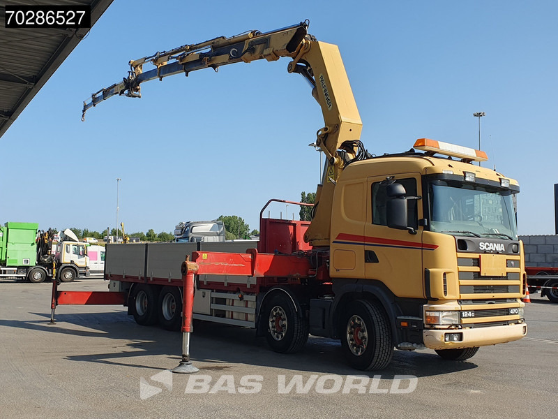 Leasing of Scania 124G 470 8X4 Palfinger PK45000 C4 Crane Kran Fly-Jib Manual Steering Axle Euro 3 Scania 124G 470 8X4 Palfinger PK45000 C4 Crane Kran Fly-Jib Manual Steering Axle Euro 3: picture 6