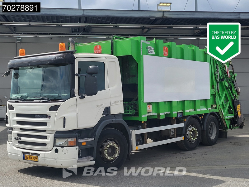 Scania P280 6X2 NL-Truck 20m3 MOL Pusher 2000 Lift-Lenkachse Euro 5 - Refuse truck: picture 1 Scania P280 6X2 NL-Truck 20m3 MOL Pusher 2000 Lift-Lenkachse Euro 5 - Refuse truck: picture 1