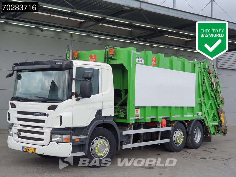 Scania P280 6X2 NL-Truck VDK Pusher2000 CB011 Eurolift Euro 5 - Refuse truck: picture 1 Scania P280 6X2 NL-Truck VDK Pusher2000 CB011 Eurolift Euro 5 - Refuse truck: picture 1