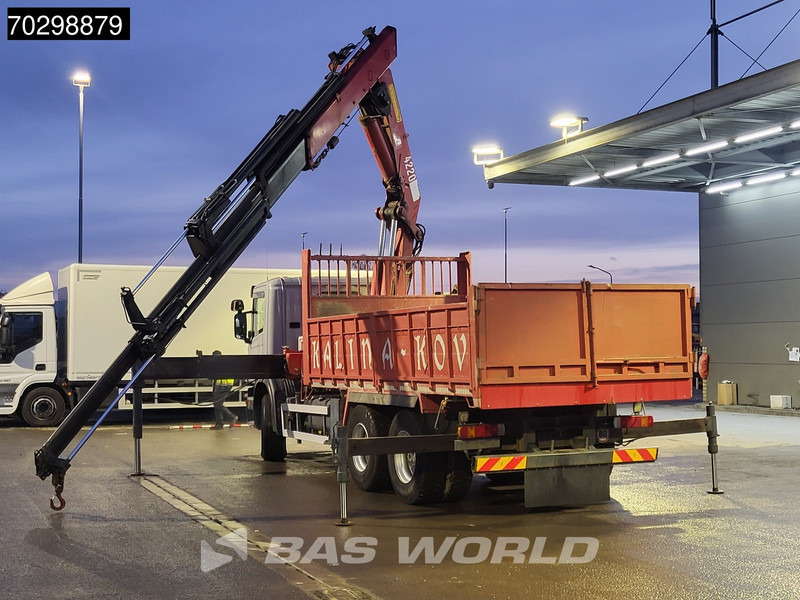 Scania P340 6X4 HMF 4220 K6 Crane Winch Tipper Full Steel Manual Gearbox - Tipper, Crane truck: picture 5 Scania P340 6X4 HMF 4220 K6 Crane Winch Tipper Full Steel Manual Gearbox - Tipper, Crane truck: picture 5