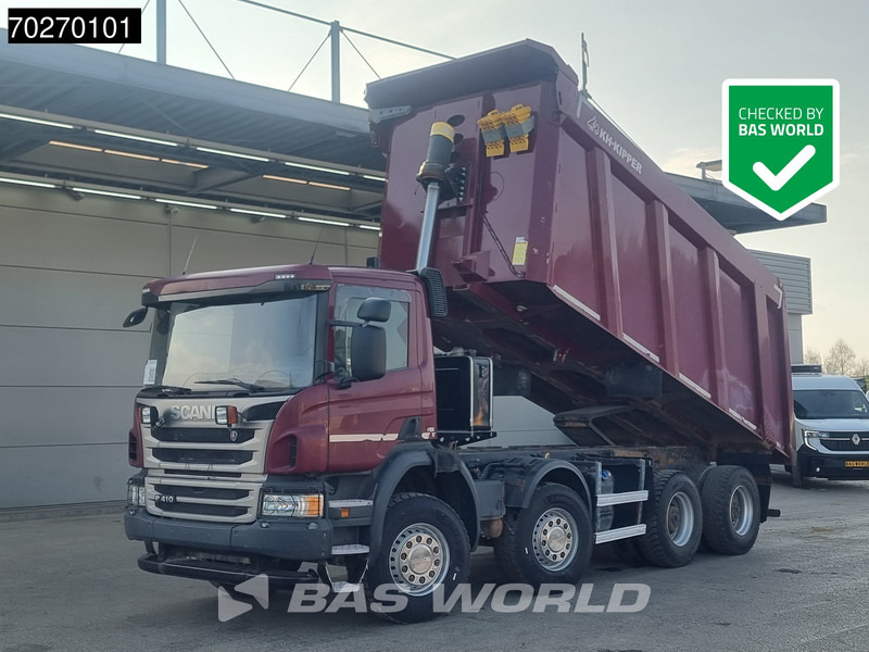 Scania P410 8X4 28m3 KH Kipper Big-Axle Steel suspension Euro 6 - Tipper: picture 1 Scania P410 8X4 28m3 KH Kipper Big-Axle Steel suspension Euro 6 - Tipper: picture 1